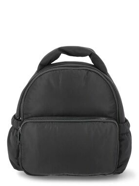 No Boundaries Black Puffy Mini Backpack
